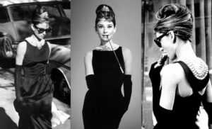 Black Givenchy dress of Audrey Hepburn - famous dresses